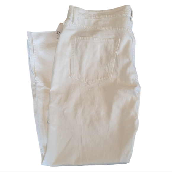 GAP '90s Loose Mid Rise Jeans w/raw split hem size 31 / 12 S NWT - Picture 3 of 8